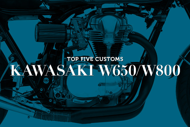 Kawasaki W650 and W800 customs