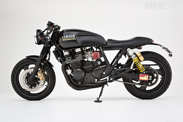 Yamaha XJR400 cafe racer by Ellaspede
