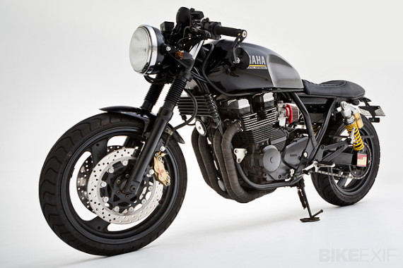 Yamaha XJR400 by Ellaspede: A budget cafe | Bike EXIF