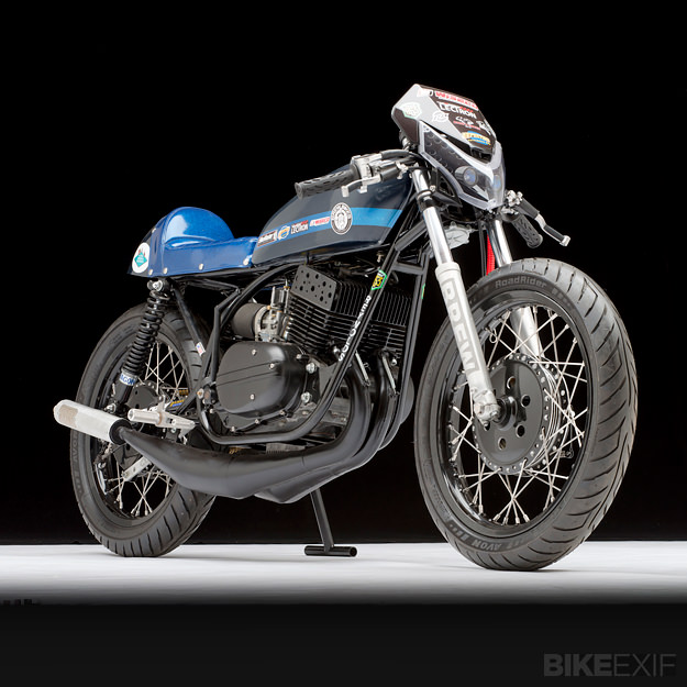 RD350 custom motorcycle