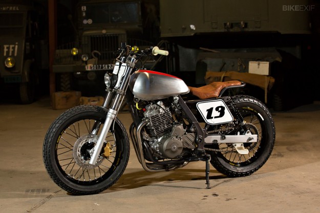NX650 custom motorcycle