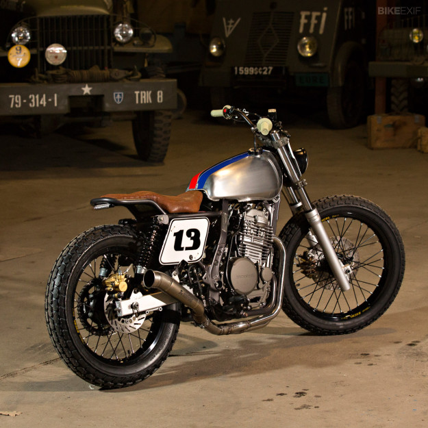 NX650 custom motorcycle