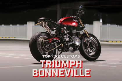 Triumph Bonneville customs