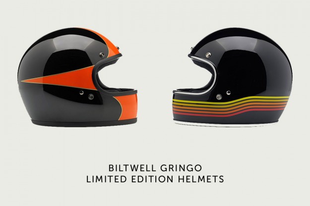 Biltwell motorcycle helmet