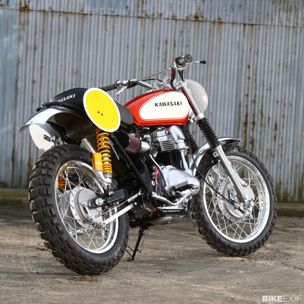 Kawasaki W650 tracker by James Whitham