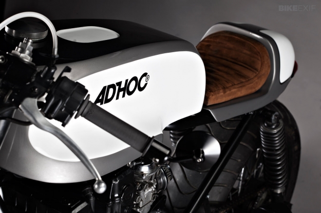 Honda 750 Nighthawk custom motorcycle by Ad Hoc Cafe Racers