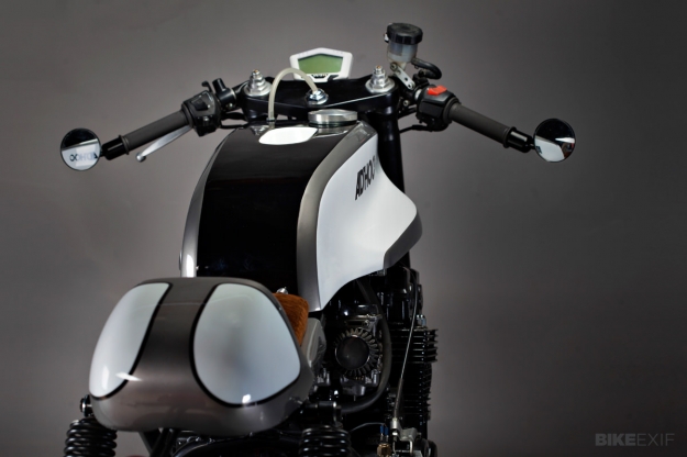 Honda 750 Nighthawk custom motorcycle by Ad Hoc Cafe Racers
