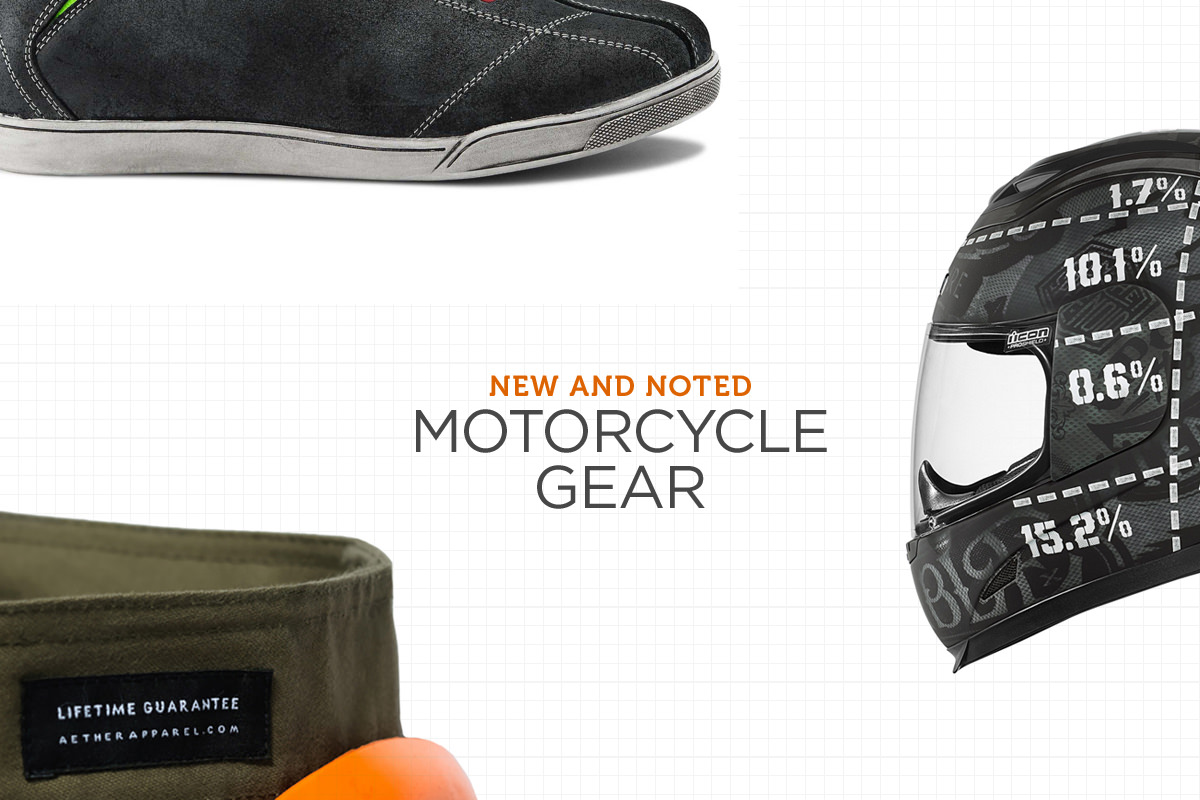 New and Noted: Motorcycle Gear
