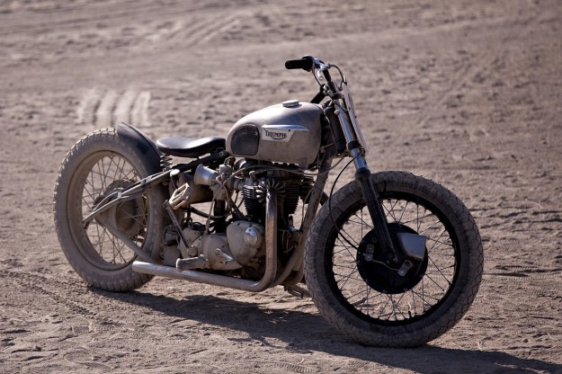 Triumph hardtail motorcycle by Eastside