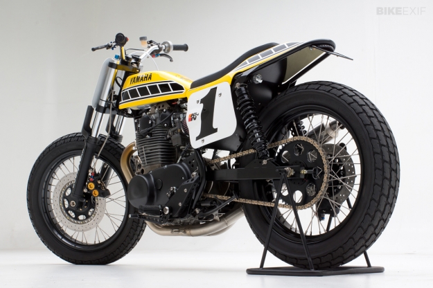 Yamaha XS650 dirt tracker by Jeff Palhegyi Design