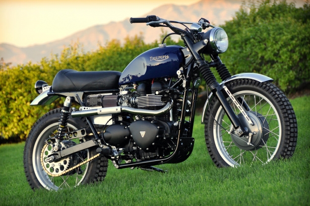 Triumph Scrambler customized by Mule Motorcycles