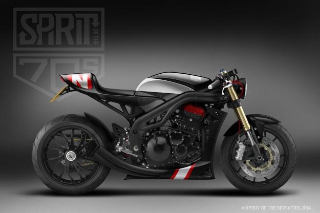 Triumph Speed Triple concept by Spirit Of The Seventies