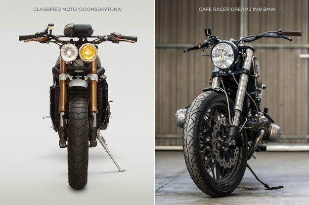 Classified Moto's 'Doomsdaytona' and CRD's BMW '#49'.