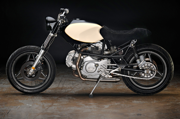 Ducati 650 Pantah customized by the Texas workshop Revival Cycles.