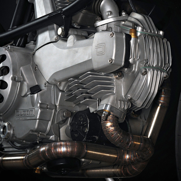 Ducati 650 Pantah customized by the Texas workshop Revival Cycles.