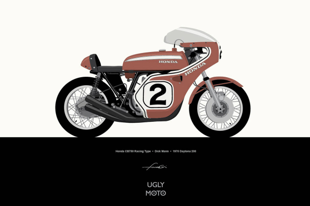Motorcycle wallpaper by Francis Ooi of Ugly Moto.