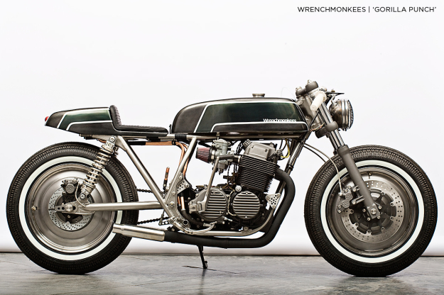 The 'Gorilla Punch' custom motorcycle by Wrenchmonkees