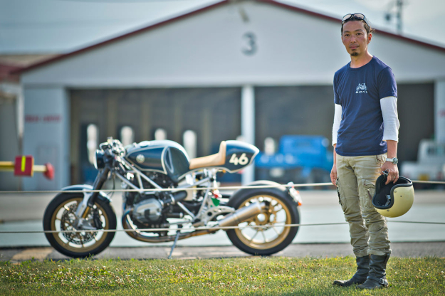 Custom motorcycle builder Shiro Nakajima of 46Works