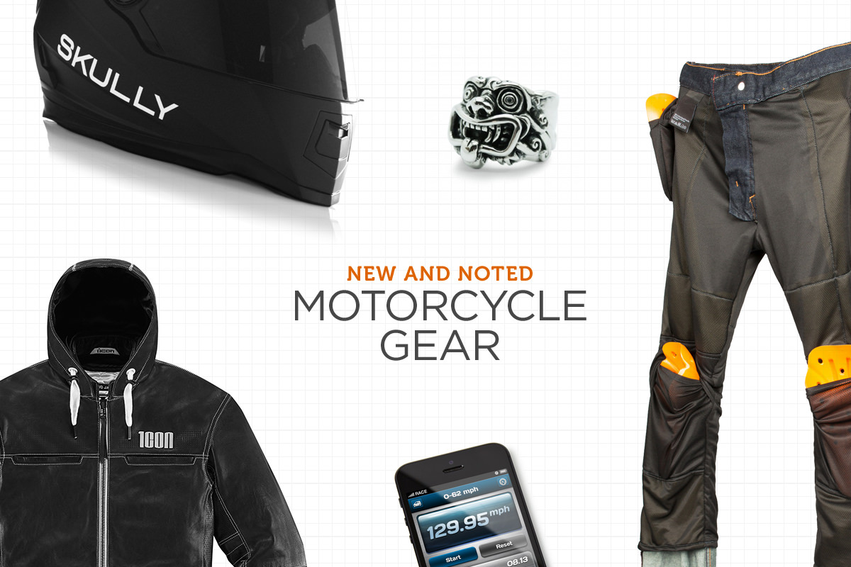 New and Noted: Motorcycle Gear