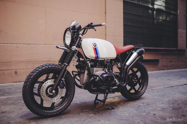 Max Hazan and The Mighty Motor joined forces to build the BMW Scrambler that could have been.