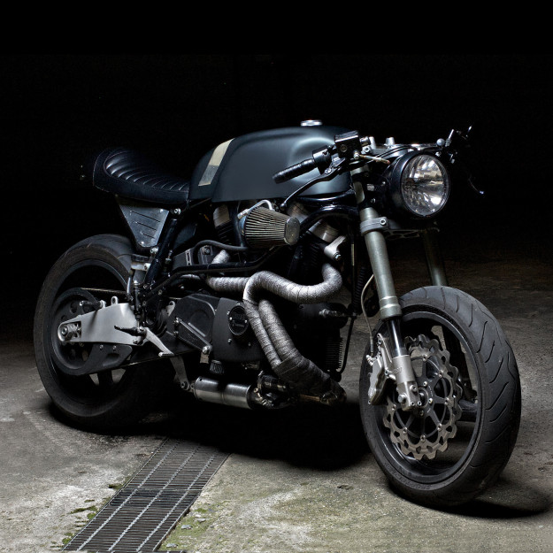 Buell X1 Lightning customized by the Italian workshop Sartorie Meccaniche.
