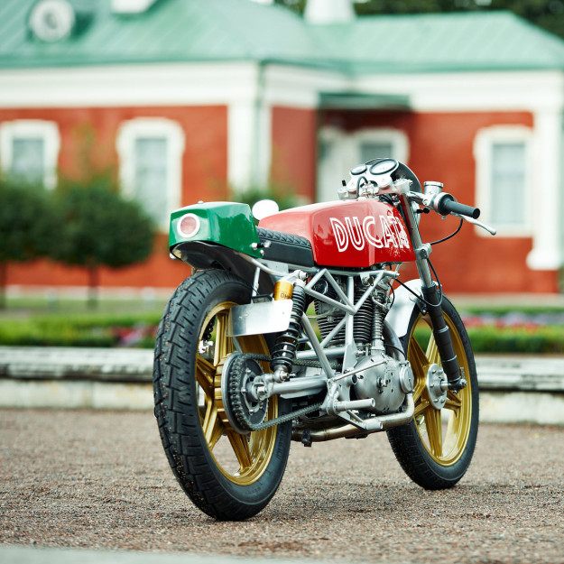 Ducati cafe racer by Renard Speed Shop of Estonia.