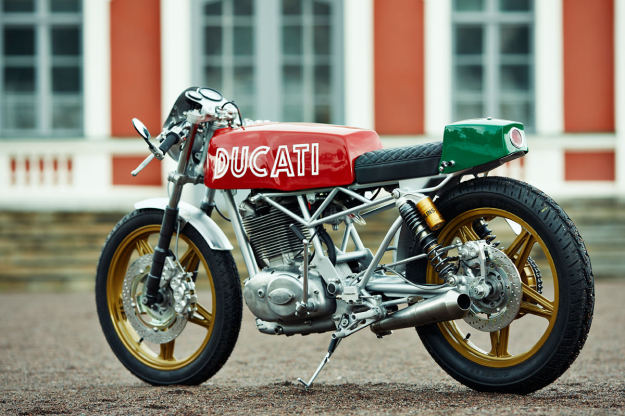 Ducati cafe racer by Renard Speed Shop of Estonia.