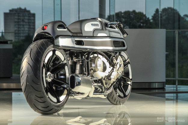 World champion custom motorcycle builder Fred Krugger created this extraordinary BMW K1600 for BMW Motorrad France.