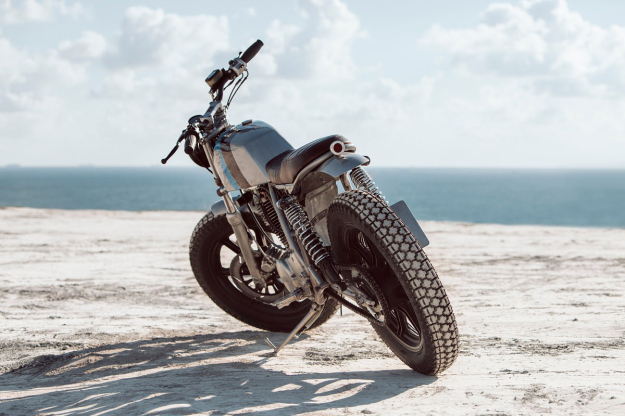 Yamaha SR500 customized by Bunker Custom Motorcycles of Istanbul