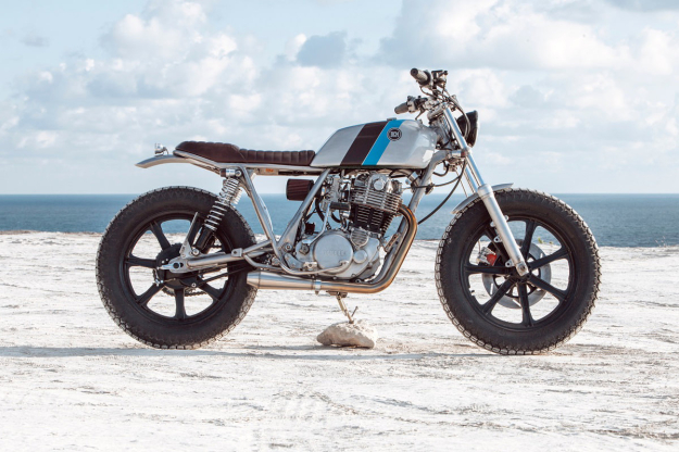 Yamaha SR500 customized by Bunker Custom Motorcycles of Istanbul