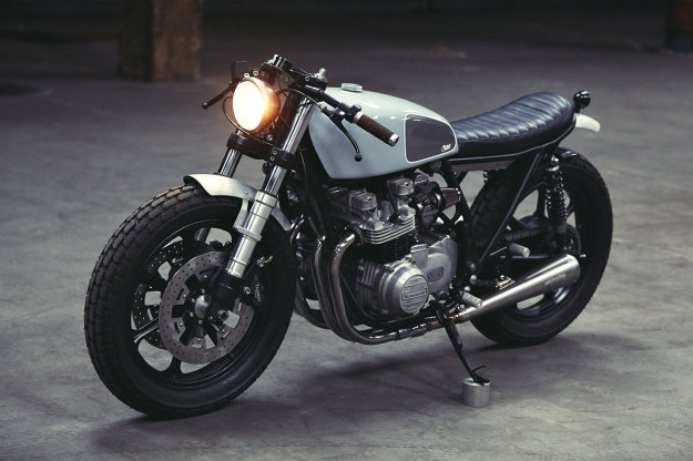 Here's the best-looking Kawasaki KZ650 we've seen for a long time, courtesy of the Paris-based workshop Clutch Customs.