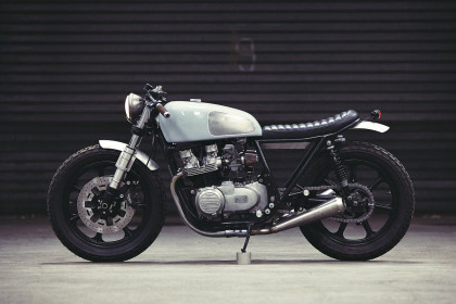 Here's the best-looking Kawasaki KZ650 we've seen for a long time, courtesy of the Paris-based workshop Clutch Customs.