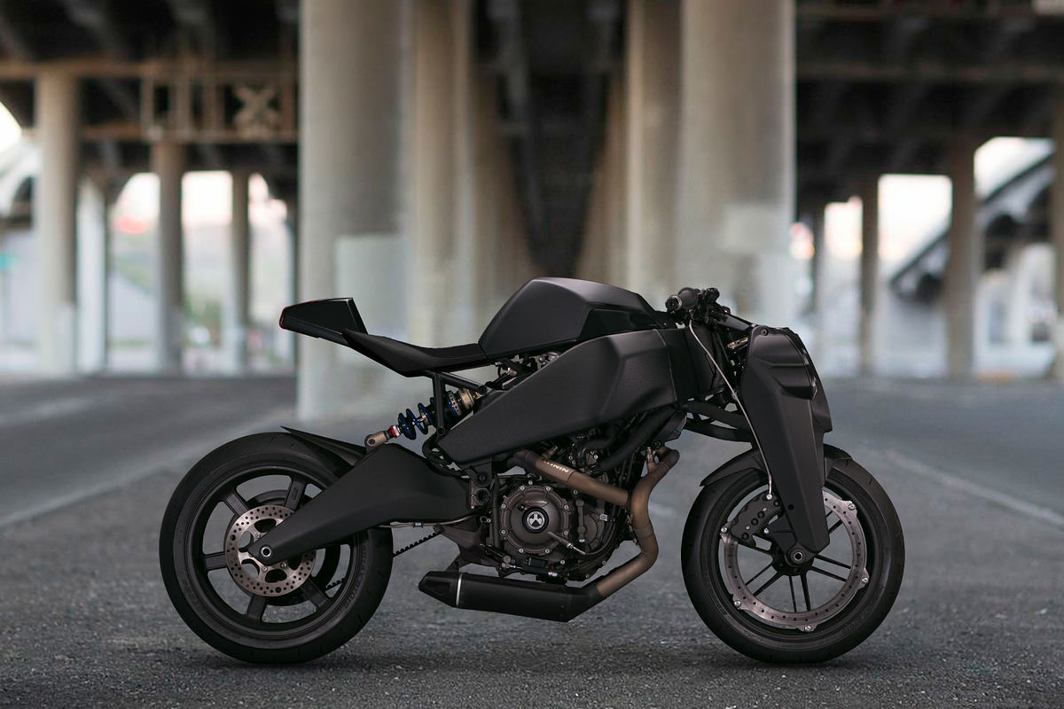 The Ronin 47—the ultimate Buell custom motorcycle.