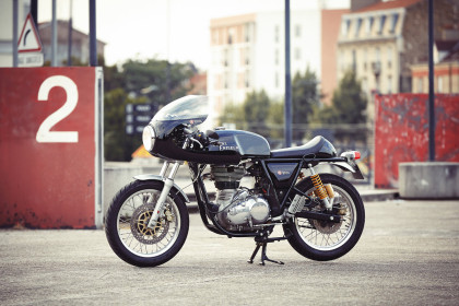 Fancying turning your Royal Enfield Continental GT into a racebike? This new kit from the French dealer Tendance Roadster is just the ticket.