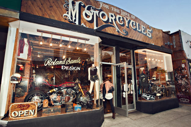 A look behind the scenes at one of Los Angeles' top custom motorcycle shops, For The Love Of Motorcycles.
