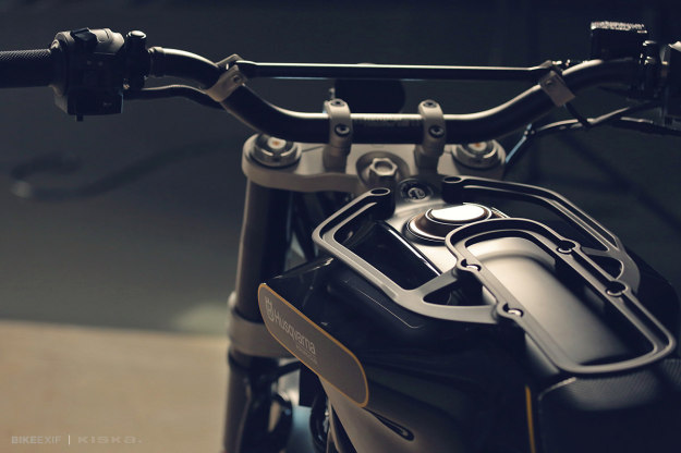 The Husqvarna 401 Svart Pilen 'Black Arrow' motorcycle concept.