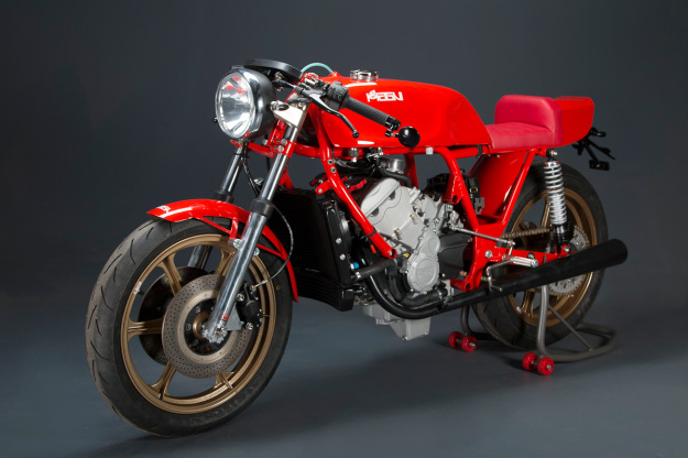 The Magni Filo Rossi: a classic GP replica racer powered by an MV Agusta Brutale 800 engine.