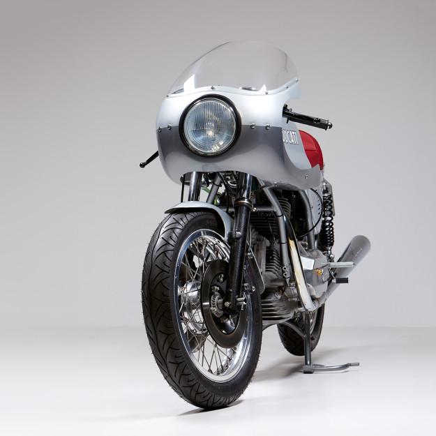 This Ducati 860 GT was restored and lightly modified by Made In Italy Motorcycles.