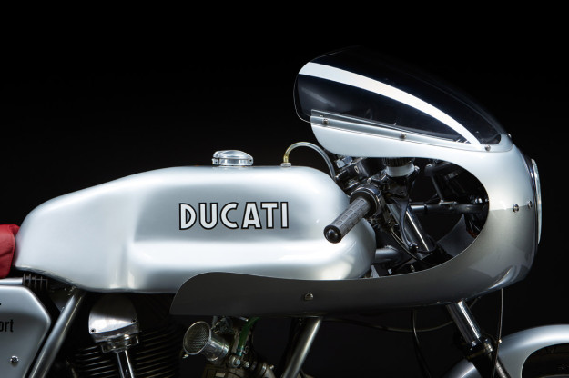 This Ducati 860 GT was restored and lightly modified by Made In Italy Motorcycles.