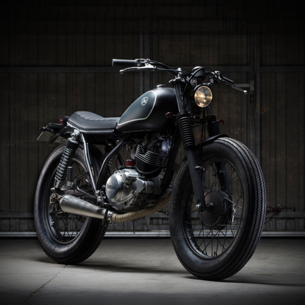 This sweet little Yamaha SR125 is the 56th build from custom motorcycle workshop Cafe Racer Dreams.
