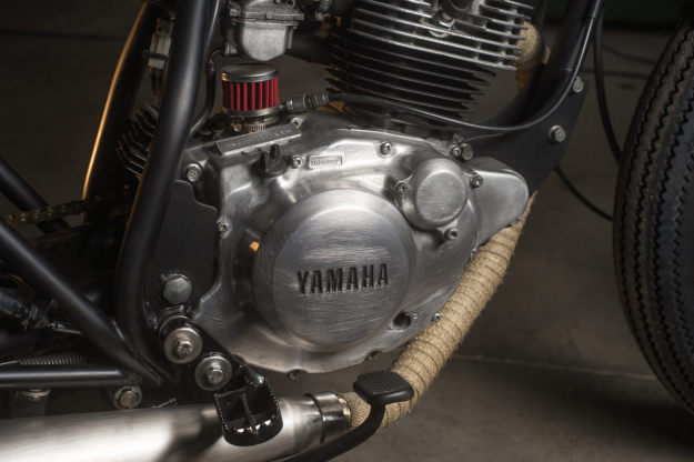 This sweet little Yamaha SR125 is the 56th build from custom motorcycle workshop Cafe Racer Dreams.