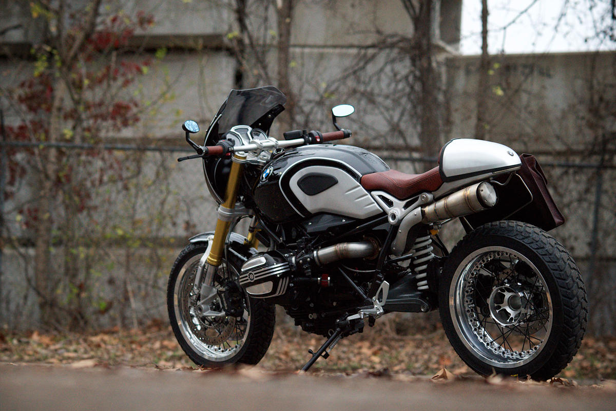 bmw r nine t high mount exhaust