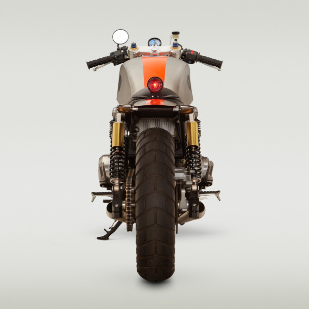 Classified Moto's radical Kawasaki custom—complete with Suzuki GSX-R front end.