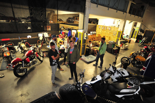 Cape Town motorcycle shop: The Woodstock Man Cave.