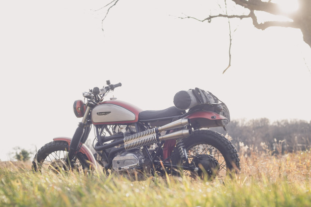 Super Scrambler: an old-school Ducati custom by Analog Motorcycles.