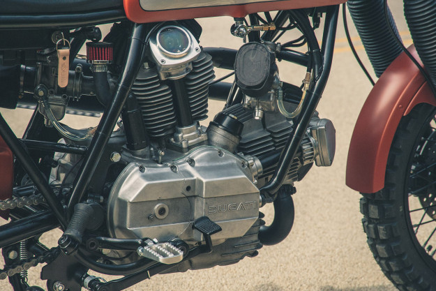Super Scrambler: an old-school Ducati custom by Analog Motorcycles.