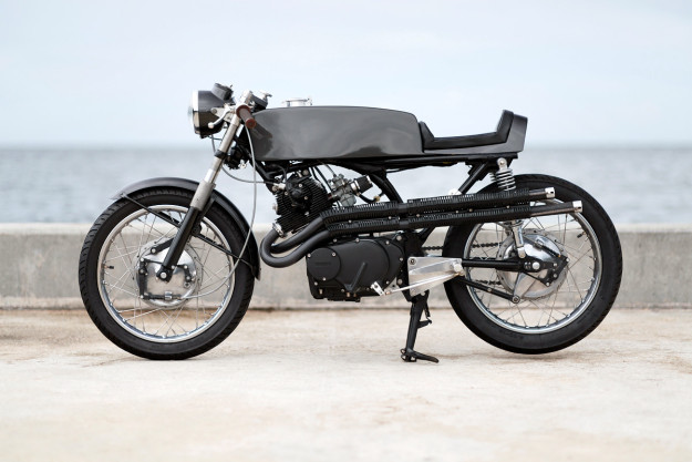 An industrial designer lets loose on the iconic Honda CB77, and the result is stunning.