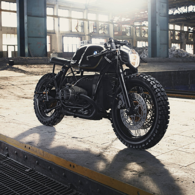 The third build from Munich-based Diamond Atelier is this brutal-looking BMW R100R custom.