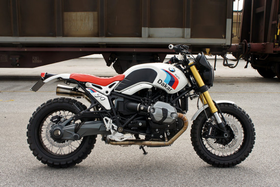 Luis Moto: A BMW R nineT scrambler, Italian Style | Bike EXIF