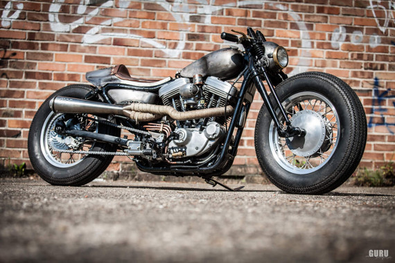 Old Iron: A vintage-style Harley Sportster custom | Bike EXIF